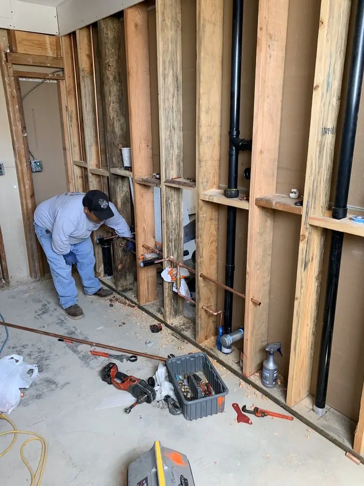 Commercial rough-in plumbing for Commercial Plumbing in Middletown
